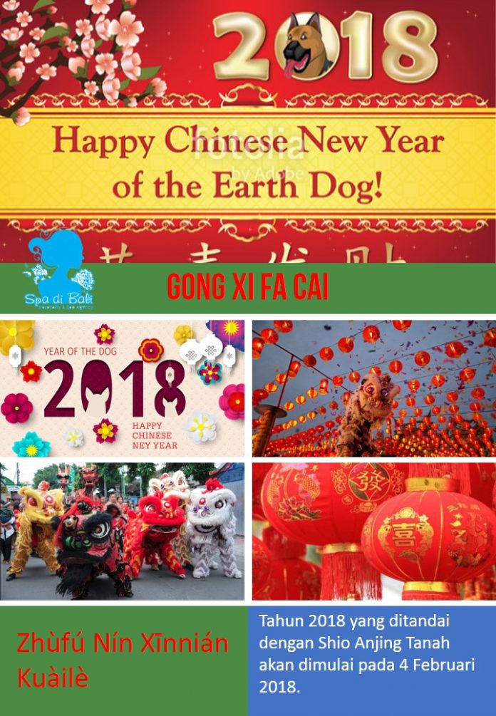 GONG CI FA CAI - Selamat Hari Raya Imlek 2018