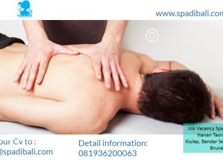 Hanan Tasnim Spa Brunei Darrusalam – Lowongan Spa Therapist Wanita Hanan Tasnim Spa Brunei Darrusalam - Lowongan Spa Therapist Wanita