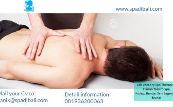 Hanan Tasnim Spa Brunei Darrusalam – Lowongan Spa Therapist Wanita Hanan Tasnim Spa Brunei Darrusalam - Lowongan Spa Therapist Wanita