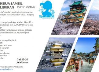 Pelatihan Kerja/ Kerja Magang Ke Jepang – Bekerja Sambil Berlibur Pelatihan Kerja/ Kerja Magang Ke Jepang - Bekerja Sambil Berlibur
