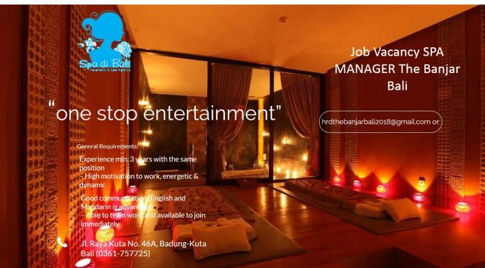 Lowongan Spa Manager The Banjar Bali