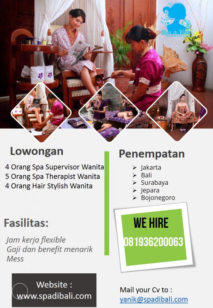 Informasi Seputar Lowongan Spa - Tirta Ayu Spa