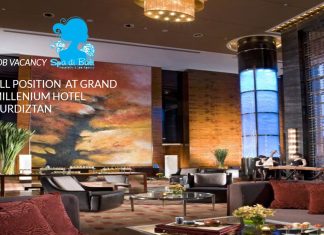 Lowongan / Job Vacancy Semua Posisi Grand Millenium Hotel Kurdiztan Lowongan / Job Vacancy Semua Posisi Grand Millenium Hotel Kurdiztan