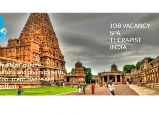 Lowongan / Job Vacancy Spa Therapist Luar Negeri – India Lowongan / Job Vacancy Spa Therapist Luar Negeri - India