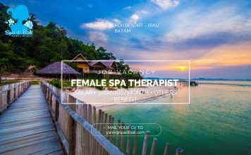 Lowongan Spa Therapist Wanita Private Island Telunas Beach Resort Riau Batam
