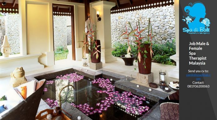 Lowongan Spa Therapist Male & Female Malaysia