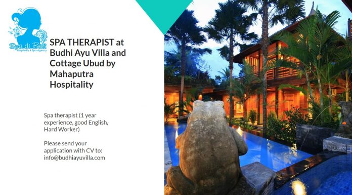 Lowongan Spa Therapist Budhi Ayu Villa and Cottage Ubud