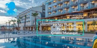 Lowongan Spa Therapist Hotel Bintang 5 Manavgat - Turkey