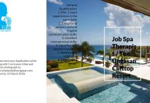 Lowongan Spa Therapist The Ungasan Clifftop Resort Lowongan Spa Therapist The Ungasan Clifftop Resort