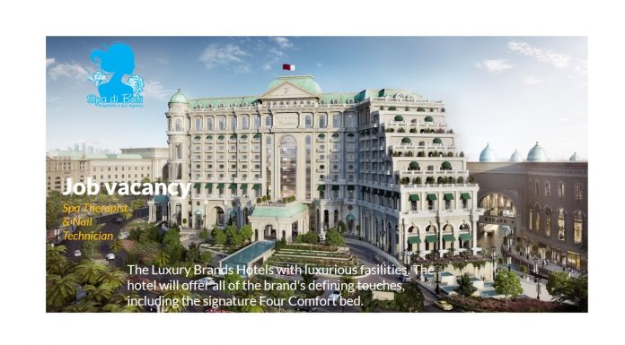 Lowongan / Job Vacancy Nail Technician Starwood Hotel Middle East - Dubai