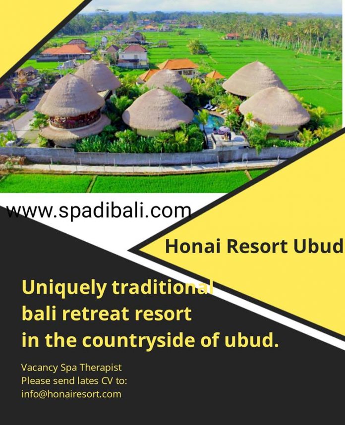 Honai Resort Ubud Resort Yoga Di Ubud - Lowongan Spa Therapist Honai Resort Ubud - Bali