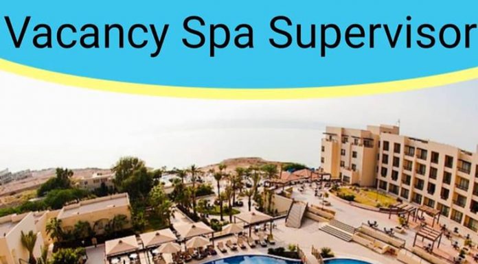 Lowongan Asst Spa Manager & Spa Therapist Dead Sea Hotel Jordan - Resort Bintang 4