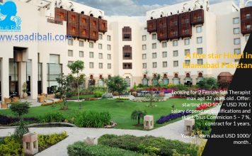 Pesona Ibukota Terindah Di Asia Islamabad - Lowongan Spa Therapist Hotel Bintang Lima Pakistan