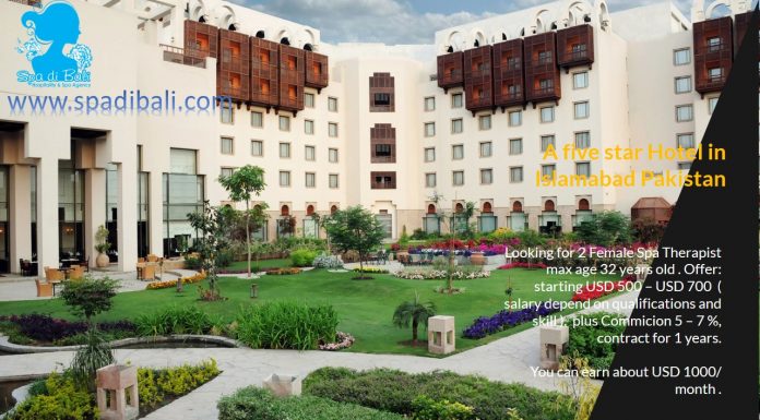 Pesona Ibukota Terindah Di Asia Islamabad - Lowongan Spa Therapist Hotel Bintang Lima Pakistan