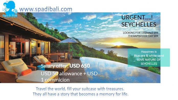 Lowongan Spa Therapist Seychelles Explore Keindahan Kepulauan Seychelles - Lowongan Spa Therapist Afrika Timur - Seychelles