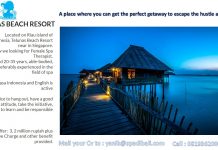 Telunas Beach Resort Riau – Batam – Lowongan Spa Therapist Dekat Singapore Telunas Beach Resort Riau - Batam - Loowngan Spa Therapist Dekat Singapore
