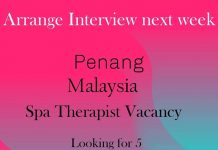 Spa Therapist Penang Malaysia – Lowongan Spa Negara Asia Terbaru Spa Therapist Penang Malaysia - Lowongan Spa Negara Asia Terbaru