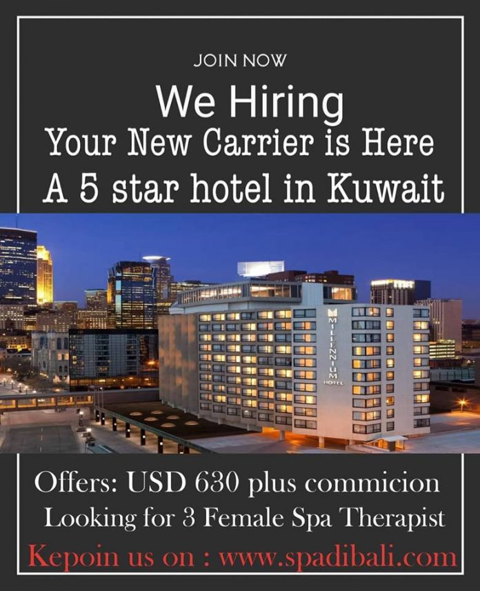 Lowongan Spa Therapist Hotel Bintang 5 Kuwait - Negara Dengan Mata Uang Tertinggi di Dunia
