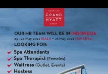 Informasi Interview Terbuka & Langsung Grand Hyatt Hotel Kuwait Di Bali