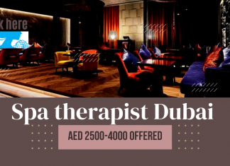 Spa Therapist Wanita Untuk Modern Spa Di Dubai – Gaji Tinggi & Prosedur Cepat Spa Therapist Wanita Untuk Modern Spa Di Dubai - Gaji Tinggi & Prosedur Cepat