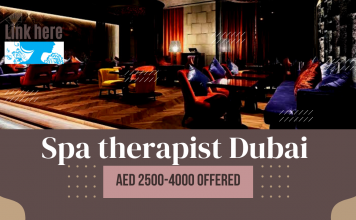 Spa Therapist Wanita Untuk Modern Spa Di Dubai - Gaji Tinggi & Prosedur Cepat