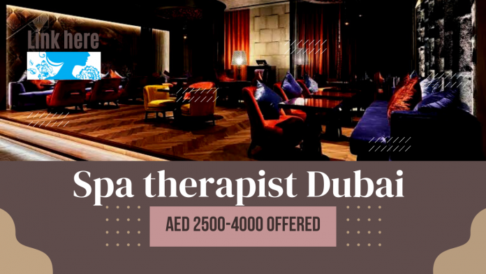 Spa Therapist Wanita Untuk Modern Spa Di Dubai - Gaji Tinggi & Prosedur Cepat